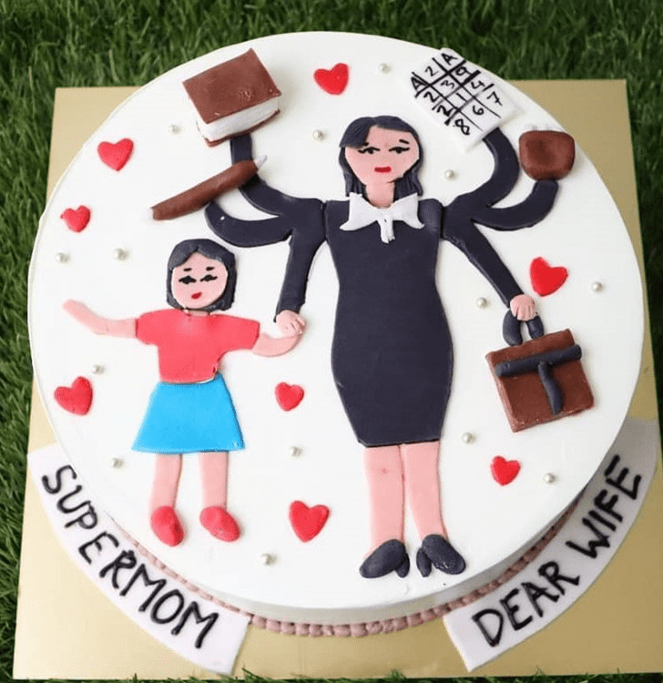 Delicate Supermom Cake