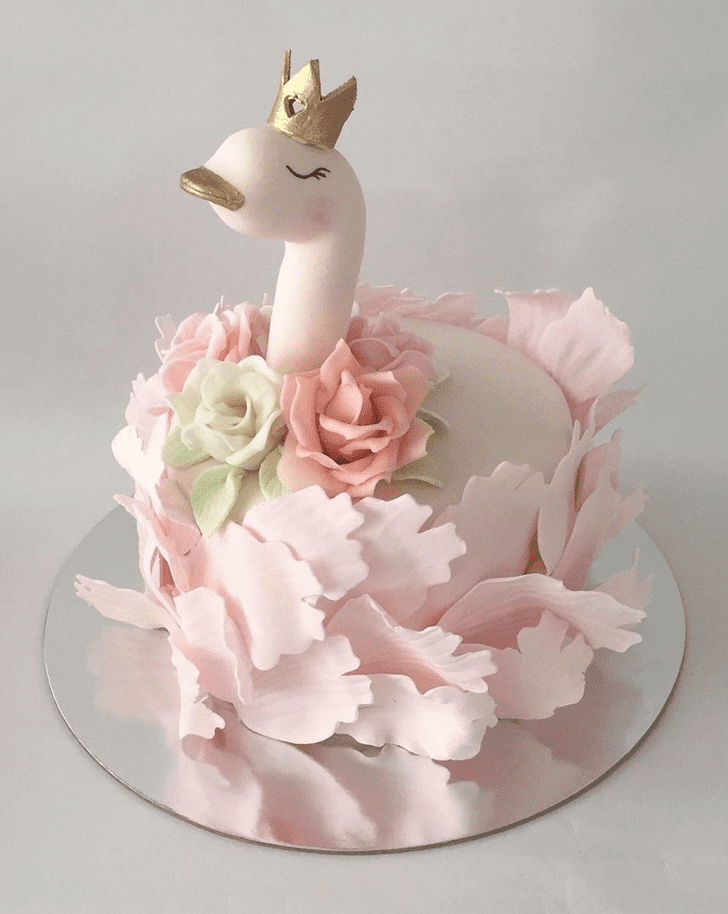 Divine Swan Cake