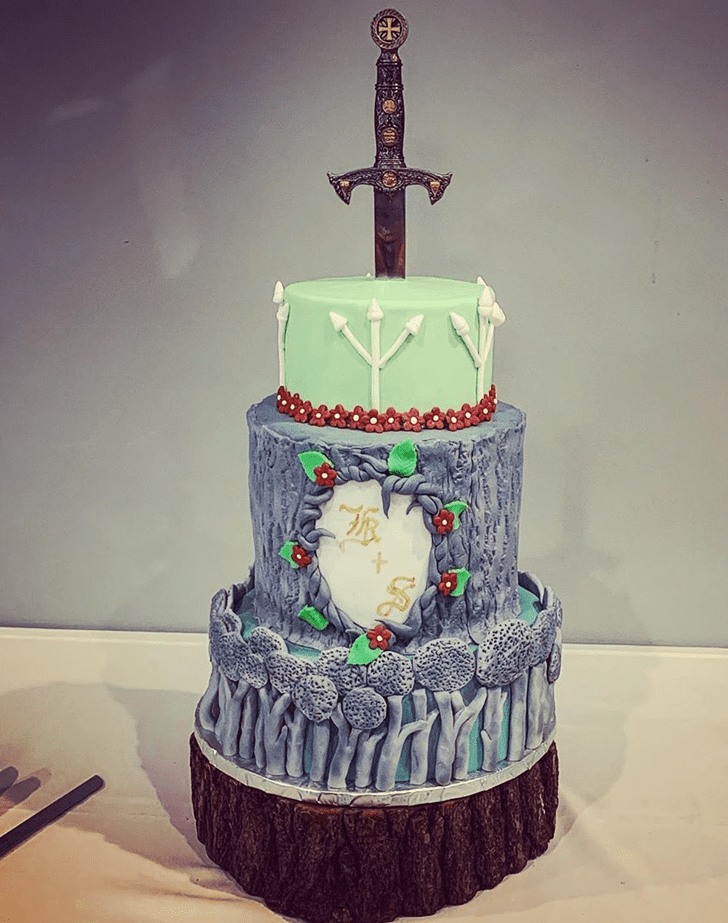 Excellent The Sword in the Stone Cake