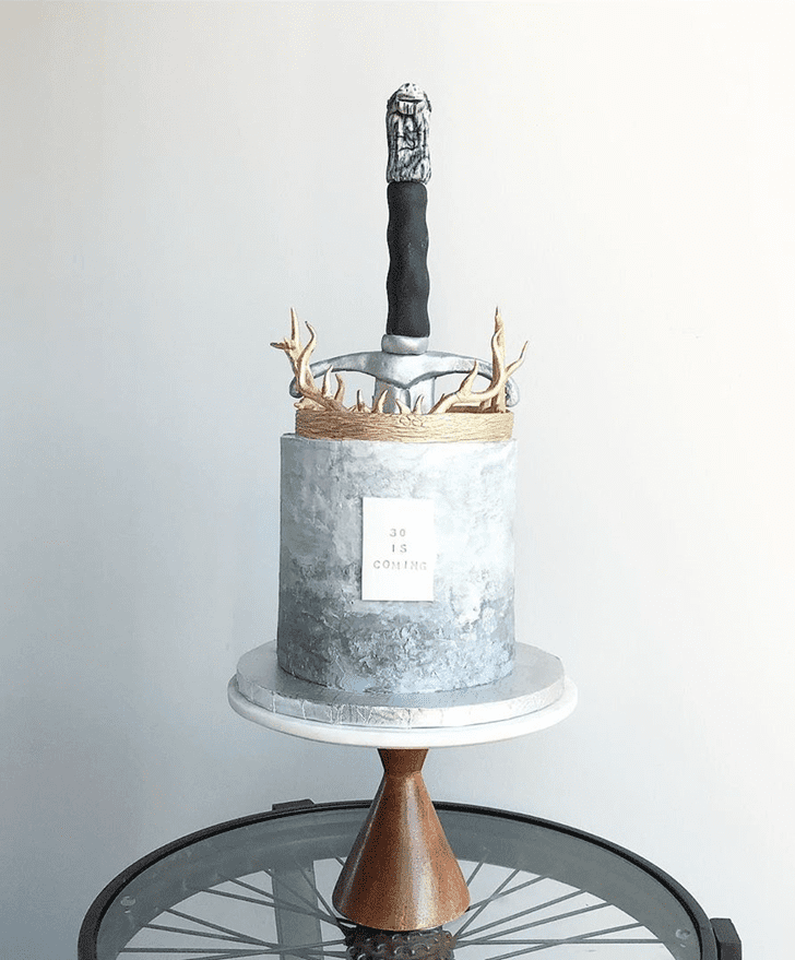 Fascinating The Sword in the Stone Cake