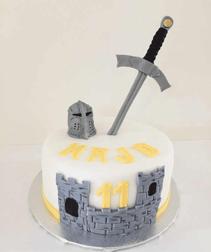 Graceful The Sword in the Stone Cake