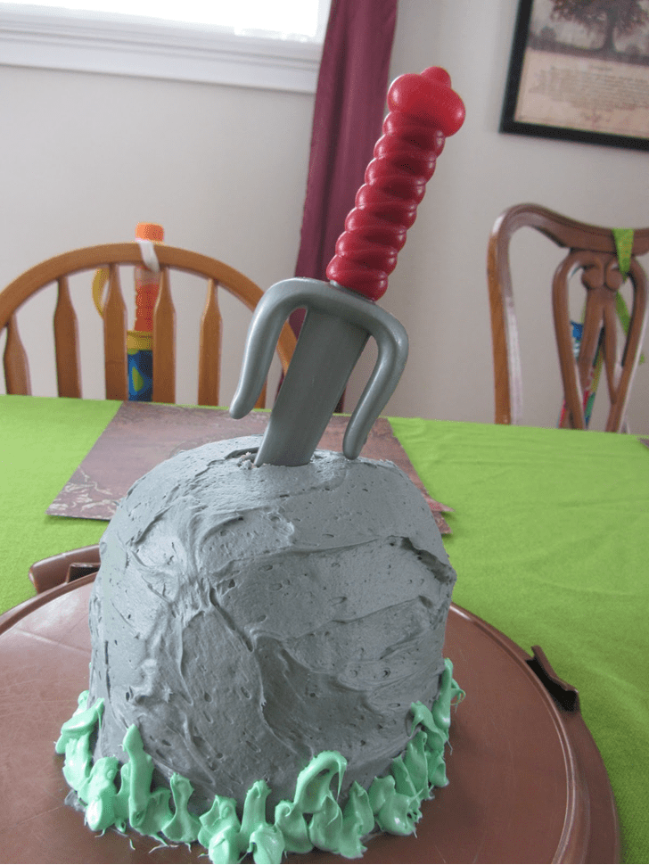 Ideal The Sword in the Stone Cake