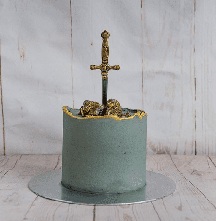 Magnetic The Sword in the Stone Cake