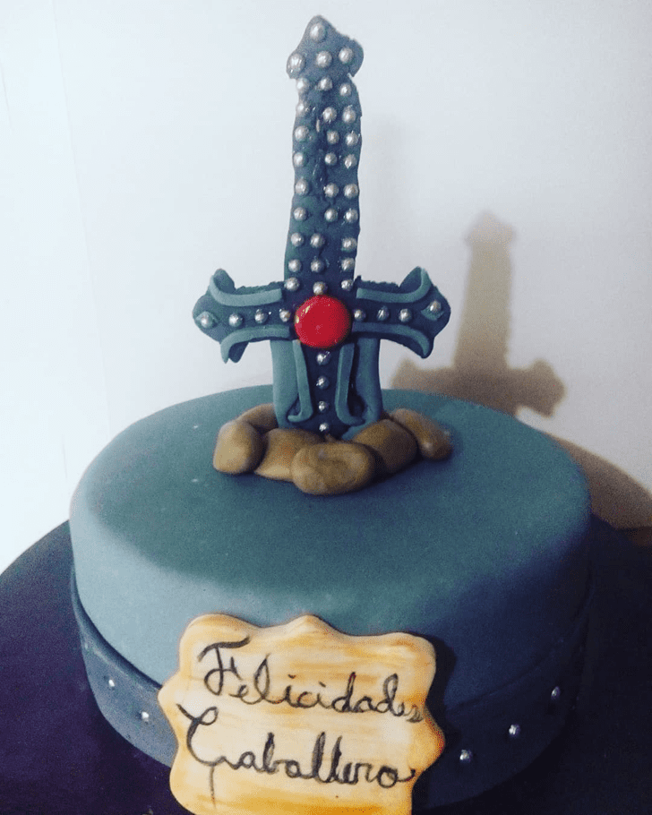 Magnificent The Sword in the Stone Cake