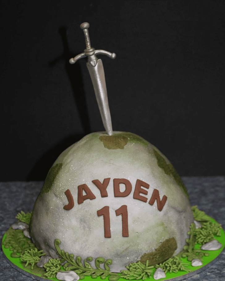 Marvelous The Sword in the Stone Cake