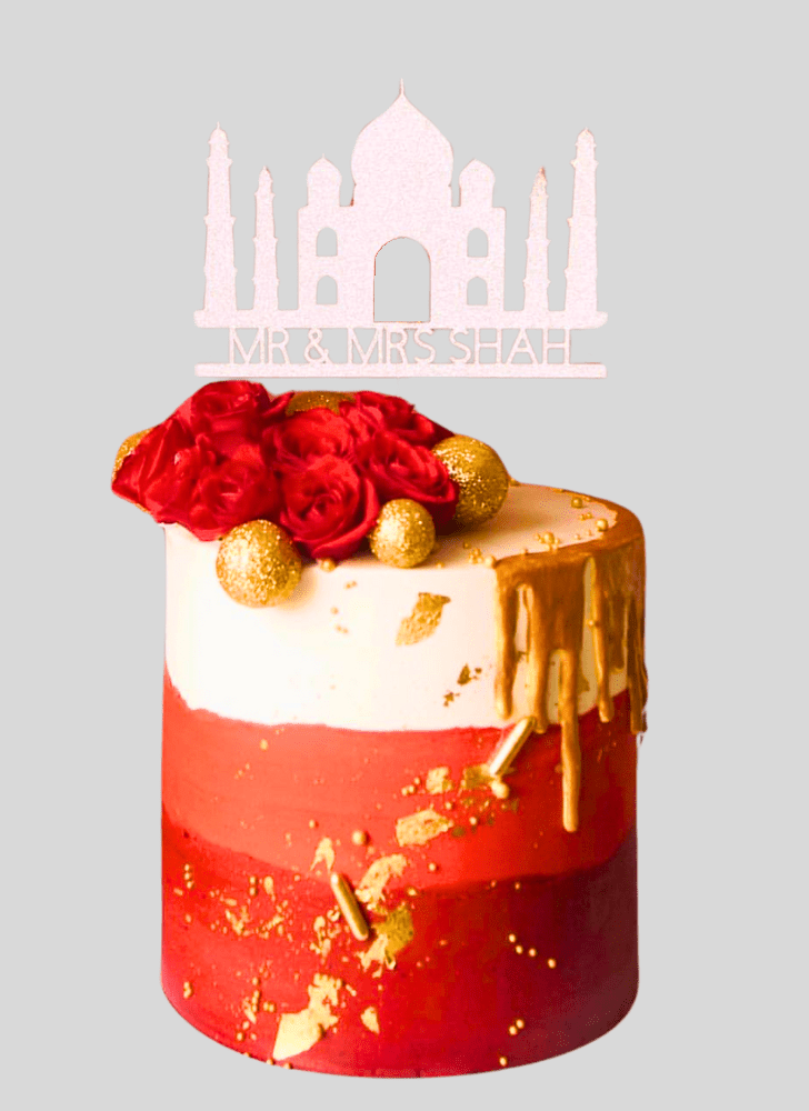 Alluring Taj Mahal Cake