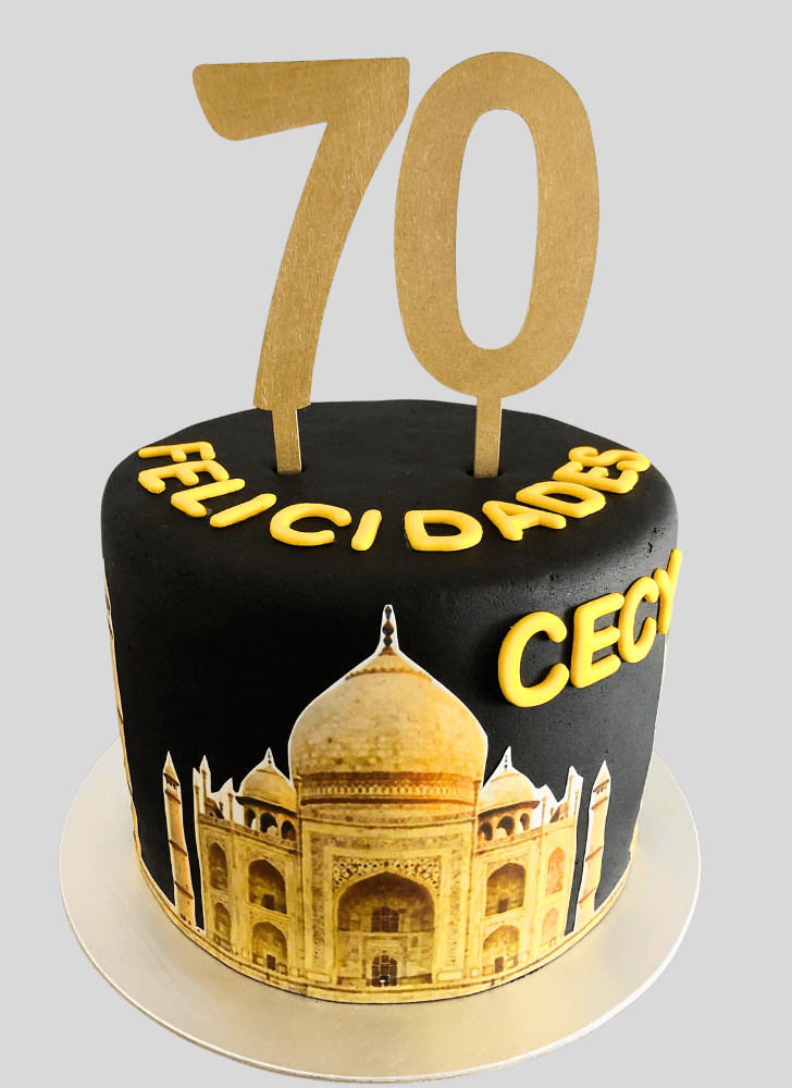 Appealing Taj Mahal Cake