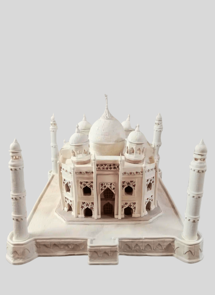 Charming Taj Mahal Cake