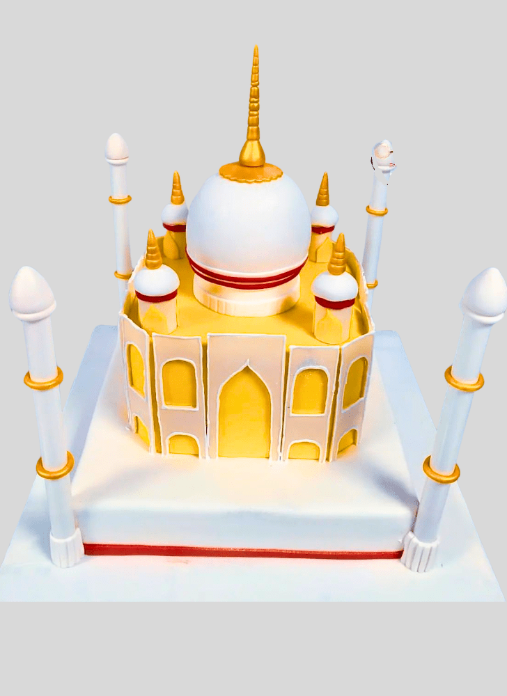 Cute Taj Mahal Cake