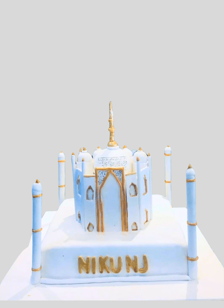 Dazzling Taj Mahal Cake