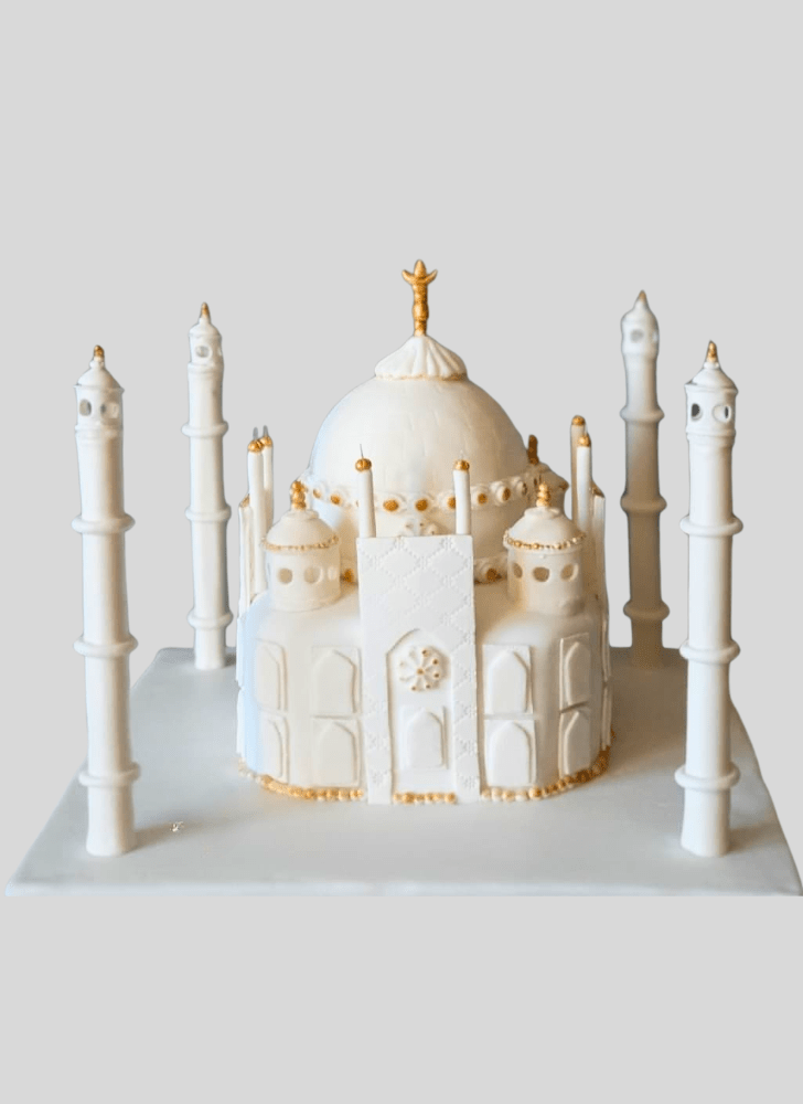 Delightful Taj Mahal Cake