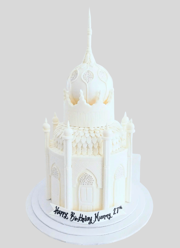 Divine Taj Mahal Cake