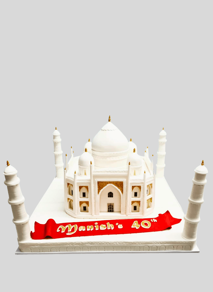 Fair Taj Mahal Cake