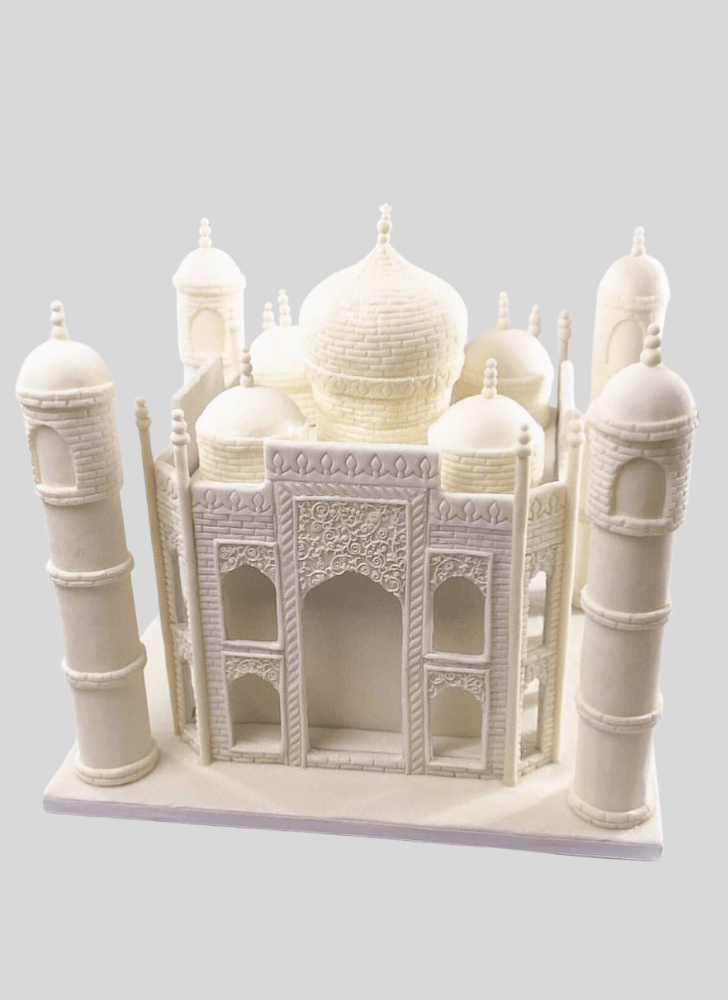 Lovely Taj Mahal Cake Design