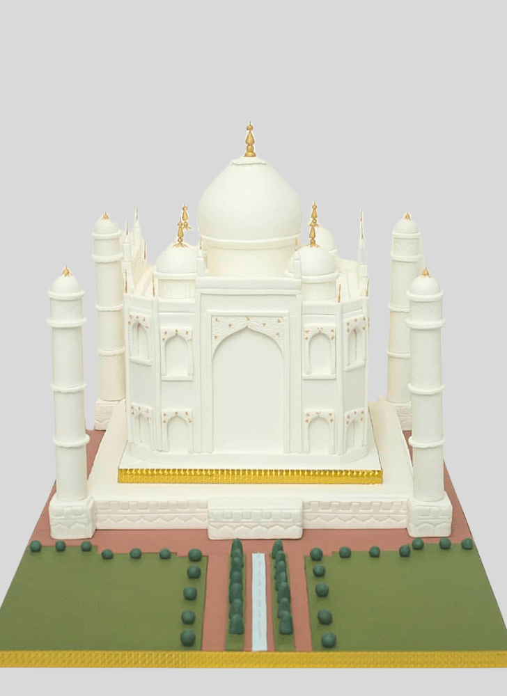 Nice Taj Mahal Cake