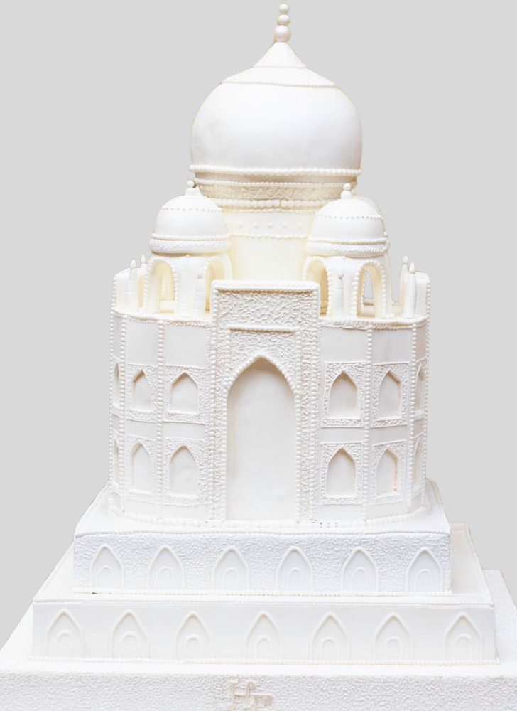 Ravishing Taj Mahal Cake