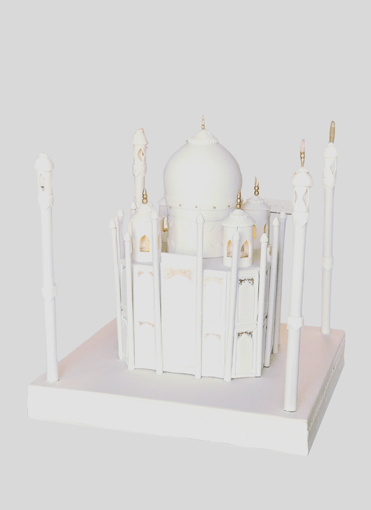 Resplendent Taj Mahal Cake