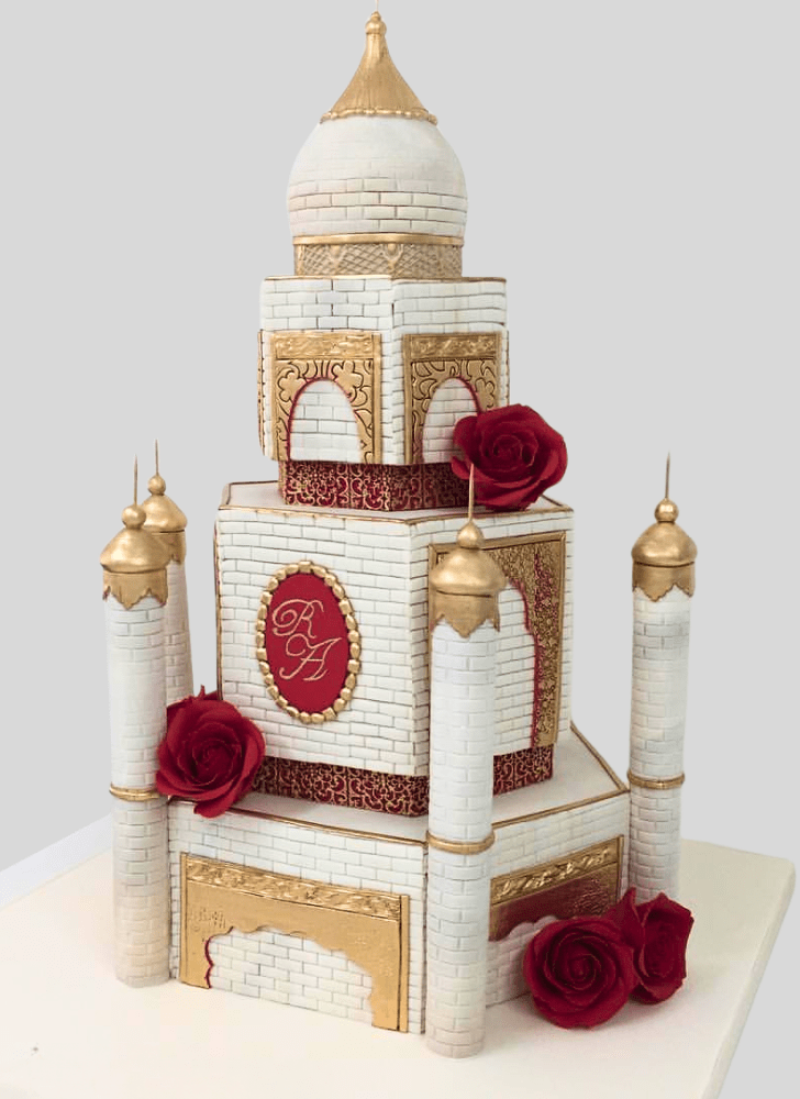 Slightly Taj Mahal Cake