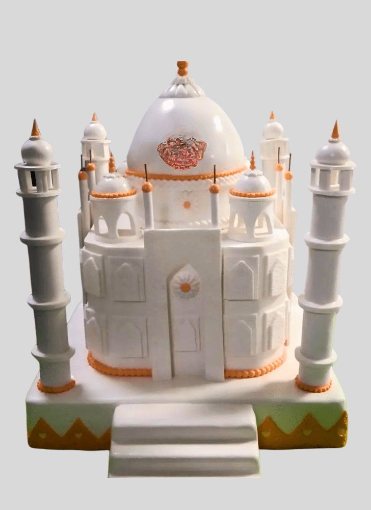 Wonderful Taj Mahal Cake Design