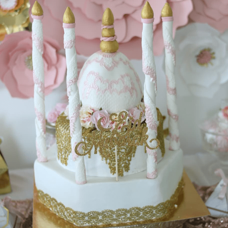 Bewitching Taj Mahal Cake