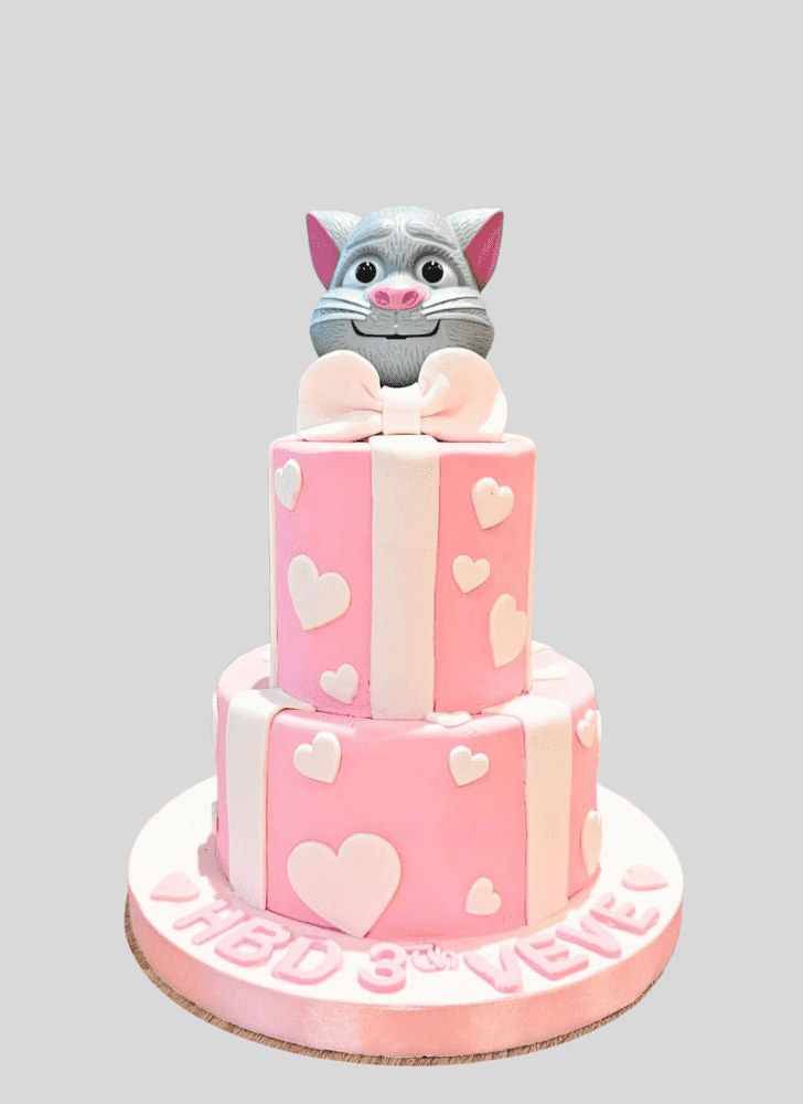 Talking Tom Birthday Cake Ideas Images (Pictures)