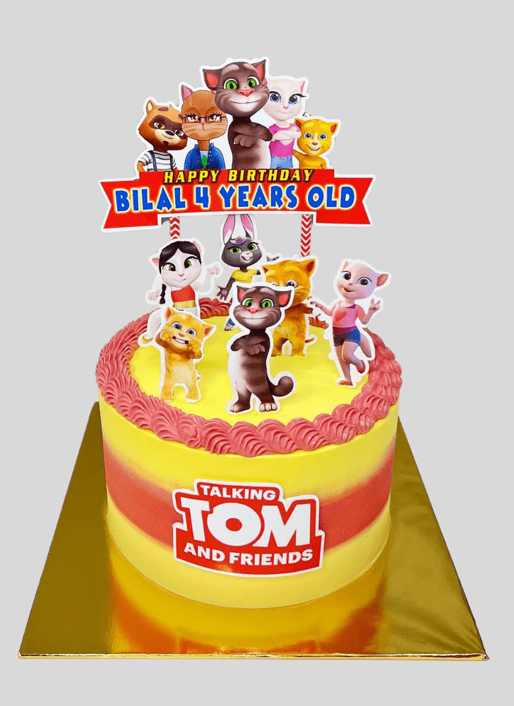 Comely Talking Tom Cake