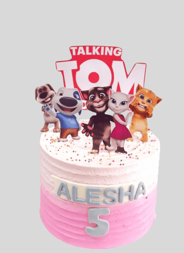 Fair Talking Tom Cake