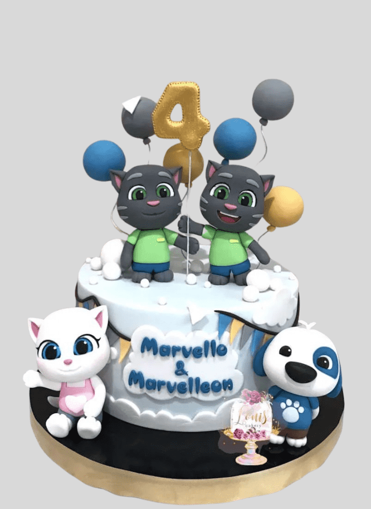 Fine Talking Tom Cake