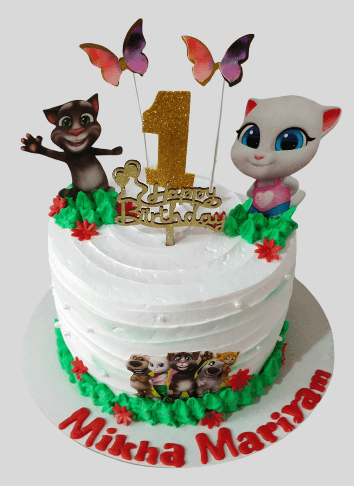 Magnetic Talking Tom Cake