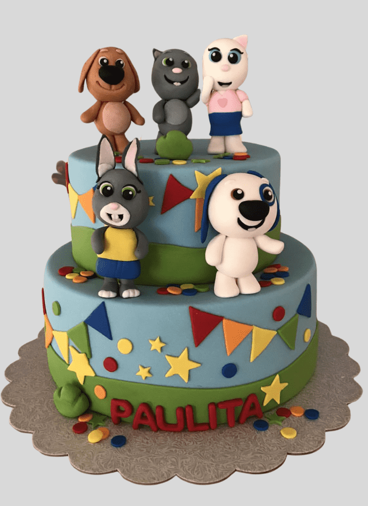 Ravishing Talking Tom Cake