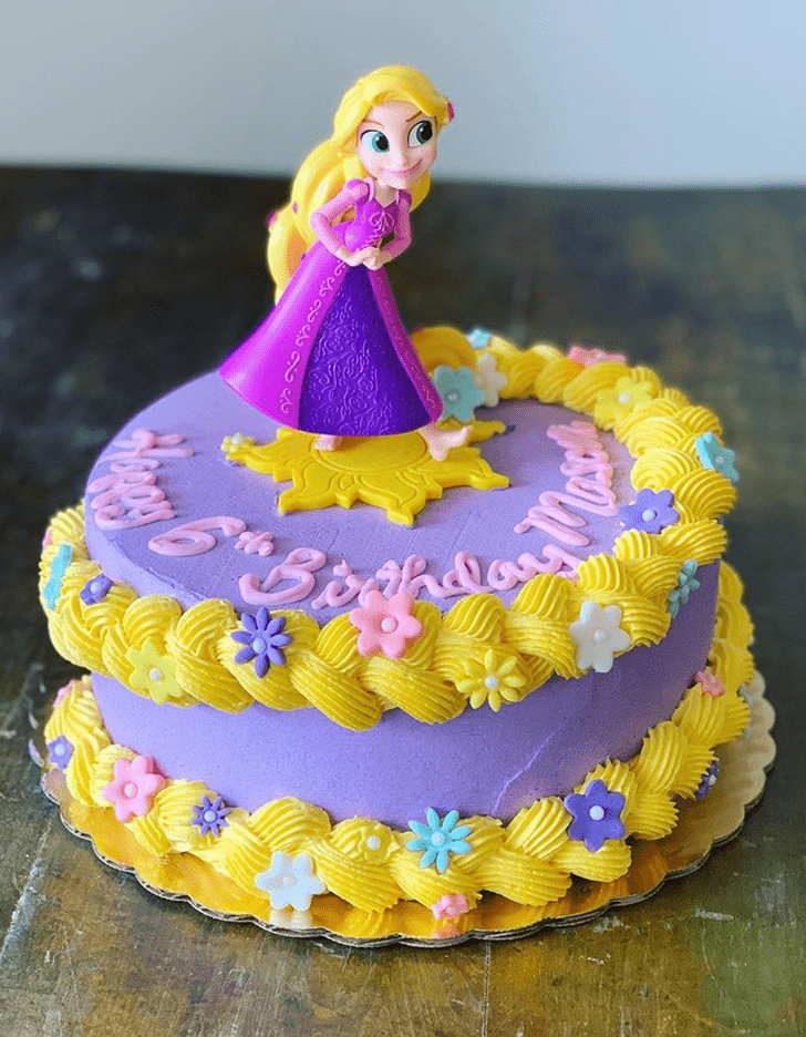 Charming Tangled Cake