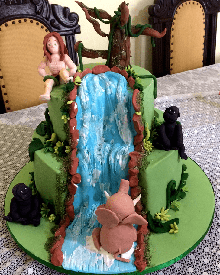 Admirable Tarzan Cake Design
