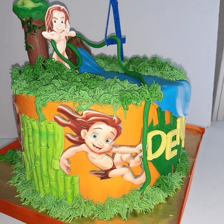 Shapely Tarzan Cake