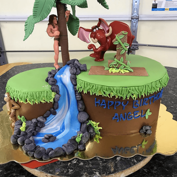 Wonderful Tarzan Cake Design