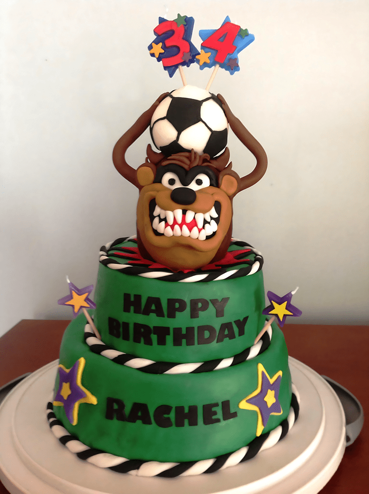 Wonderful Taz Cake Design