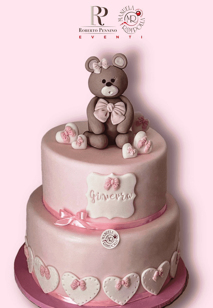 Adorable Teddy Bear Cake