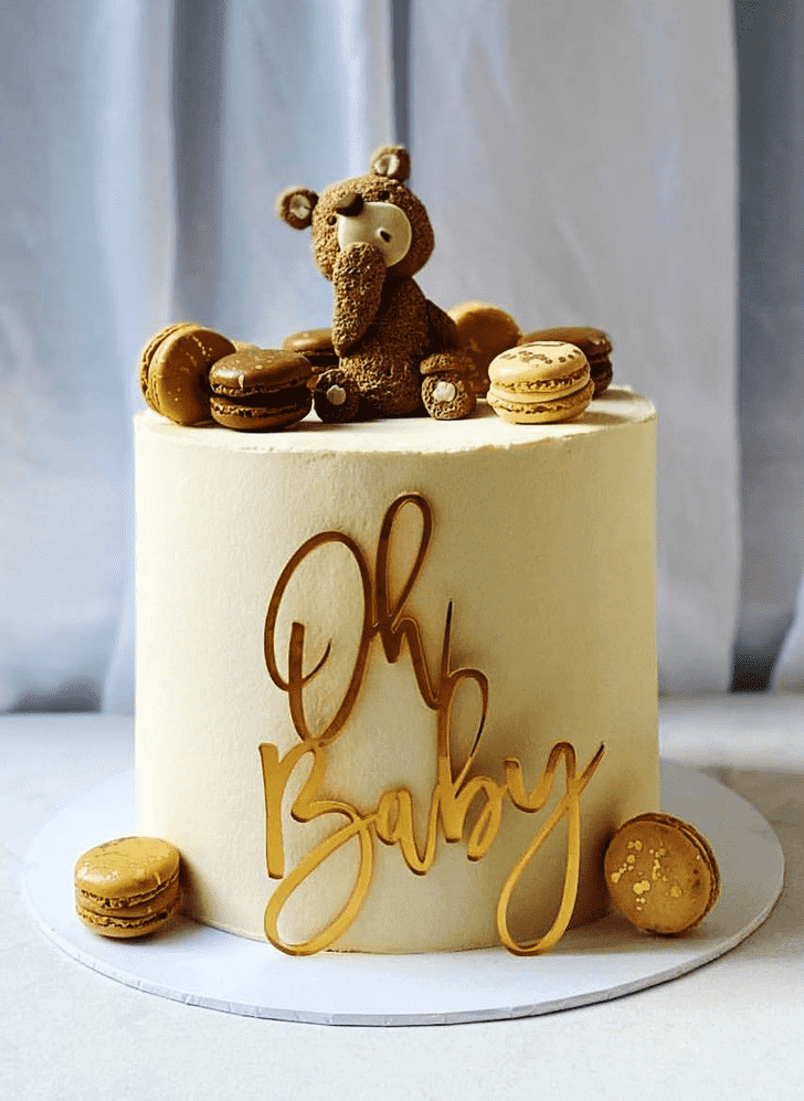 Angelic Teddy Bear Cake