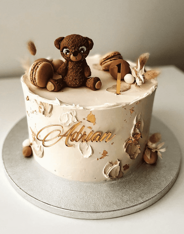 Beauteous Teddy Bear Cake