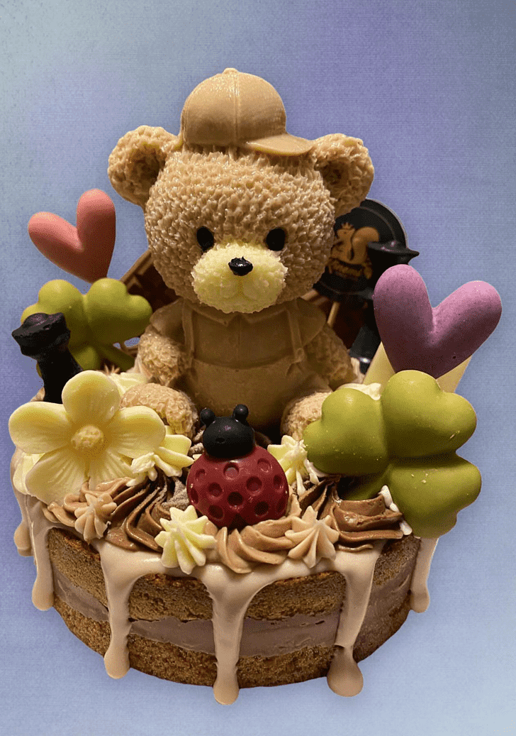 Exquisite Teddy Bear Cake