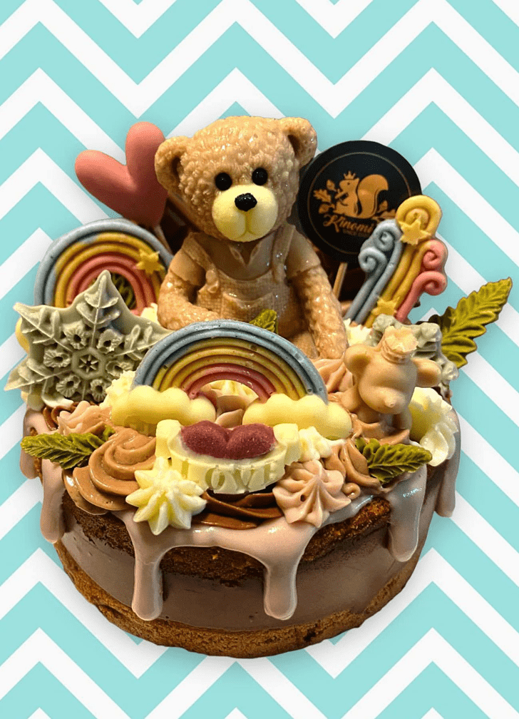 Fair Teddy Bear Cake