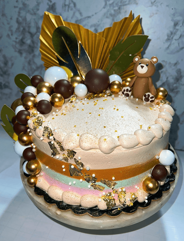 Mesmeric Teddy Bear Cake