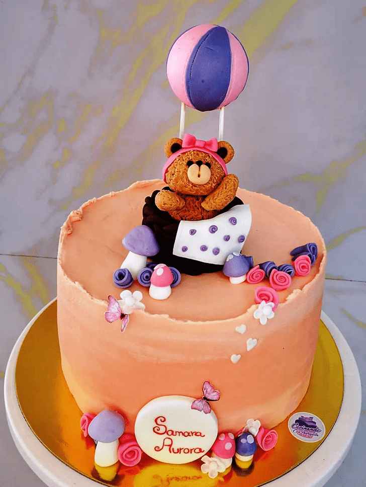 Wonderful Teddy Bear Cake Design