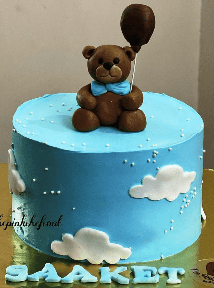 Comely Teddy Cake