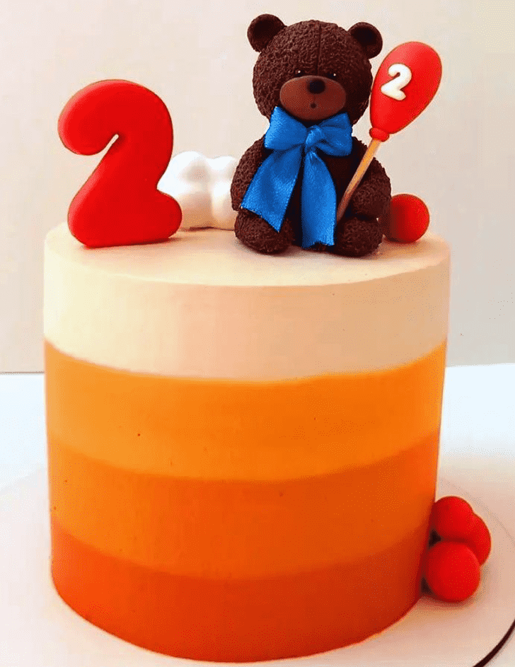 Cute Teddy Cake