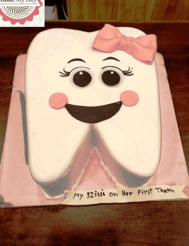Enthralling Teeth Cake