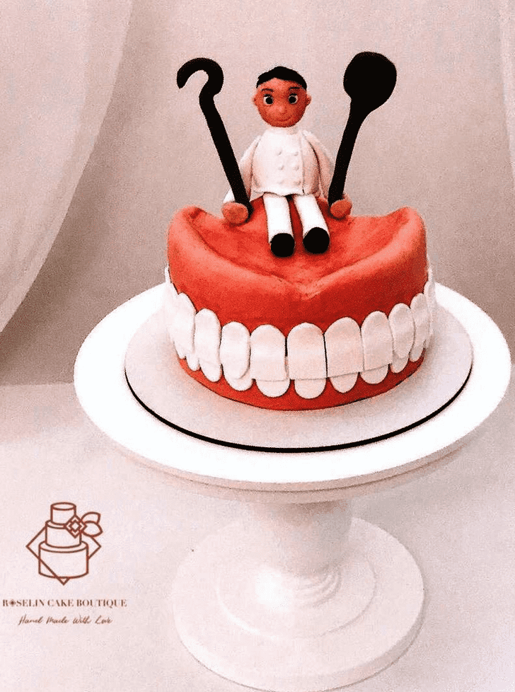 Fascinating Teeth Cake