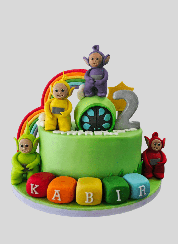 Dazzling Teletubbies Cake