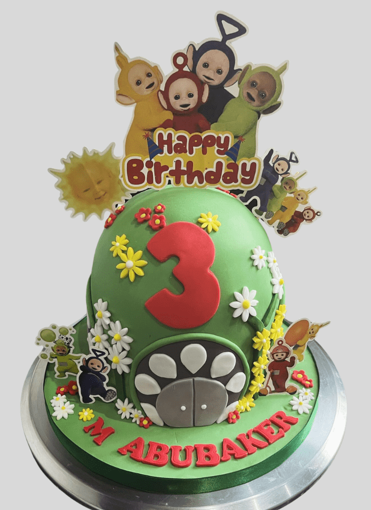 Elegant Teletubbies Cake