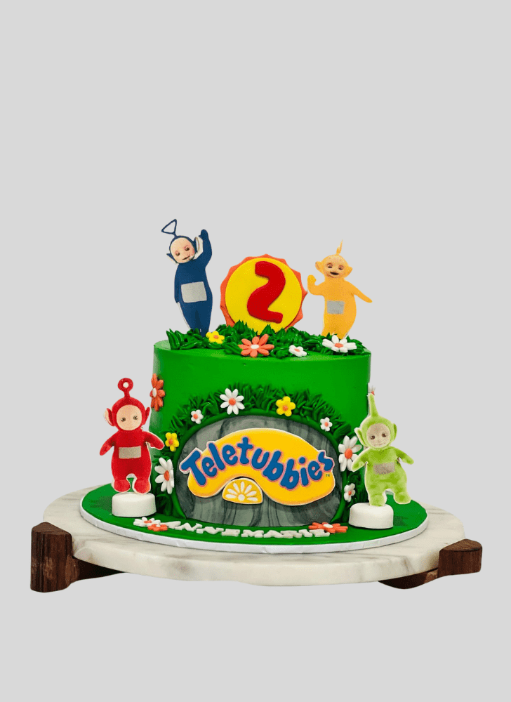 Handsome Teletubbies Cake