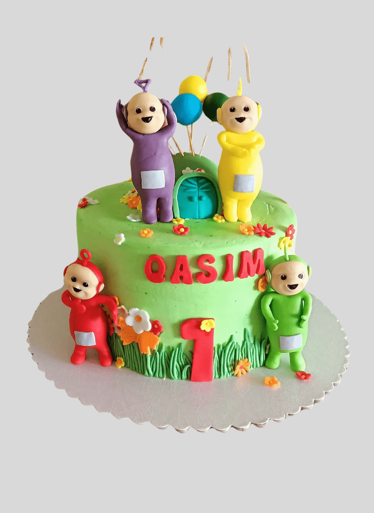 Inviting Teletubbies Cake